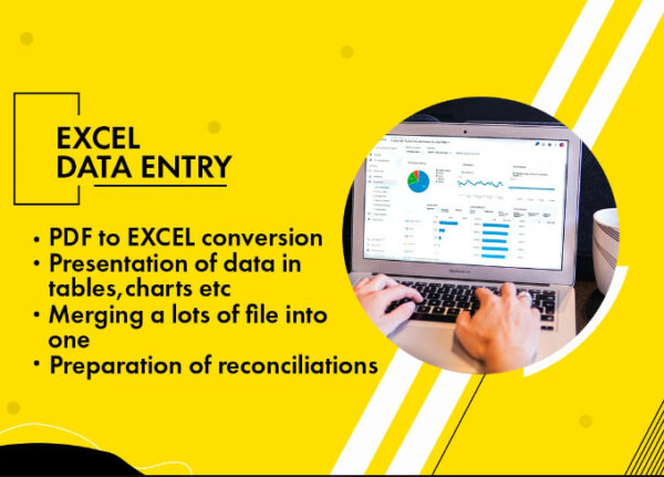 Data entry into excel